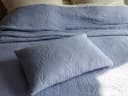 Sprei mousseline katoen arch lavender blue