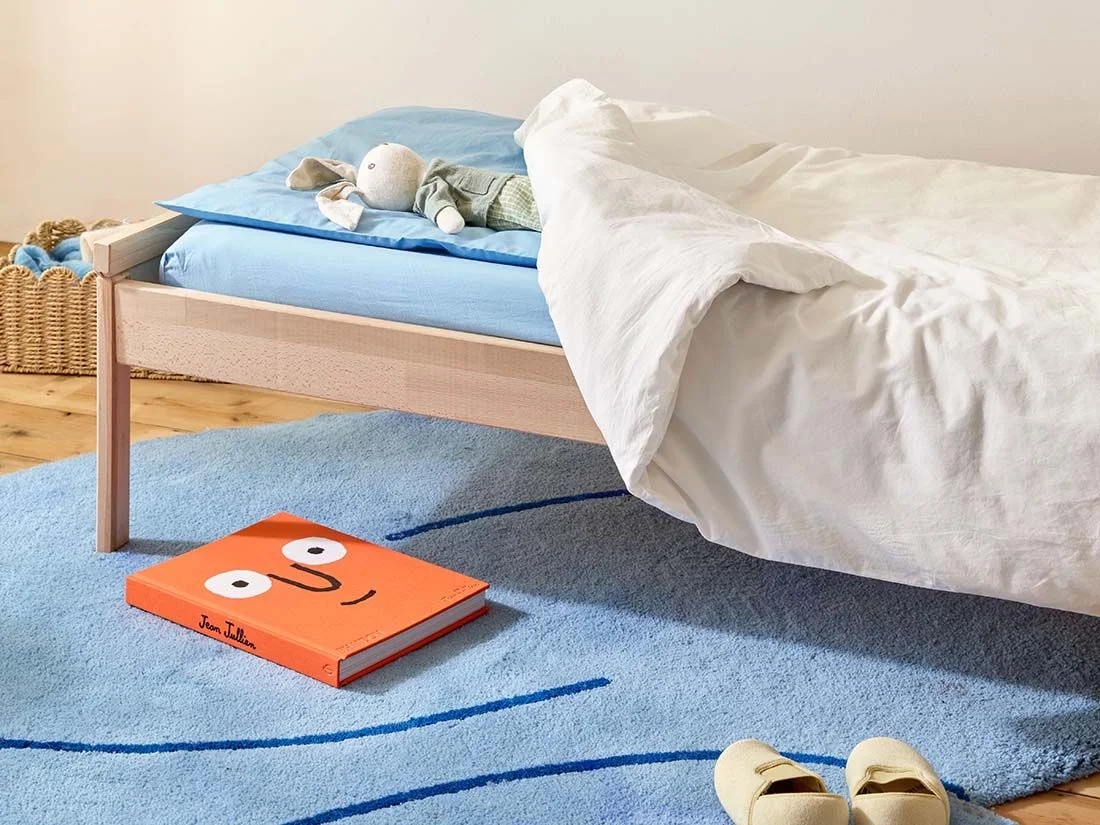 Kinderdekbedovertrek percal katoen blissful white