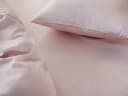 Hoeslaken katoen TENCEL™ rose chambray