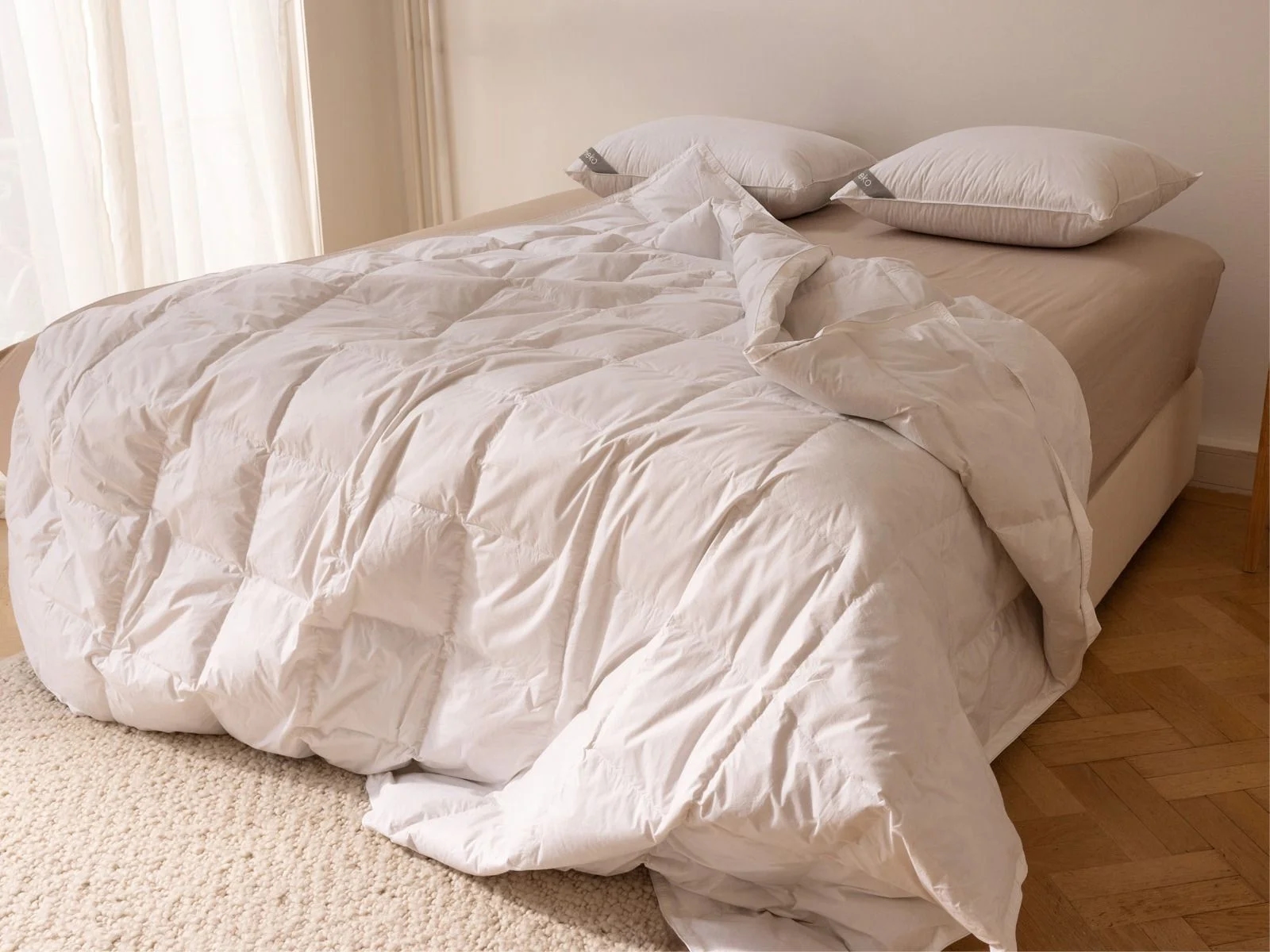 Dekbed gerecycled dons zomer