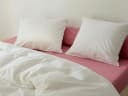 Kussensloop percal katoen blissful white