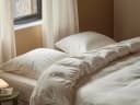 Kussensloop hennep/katoen soft cream