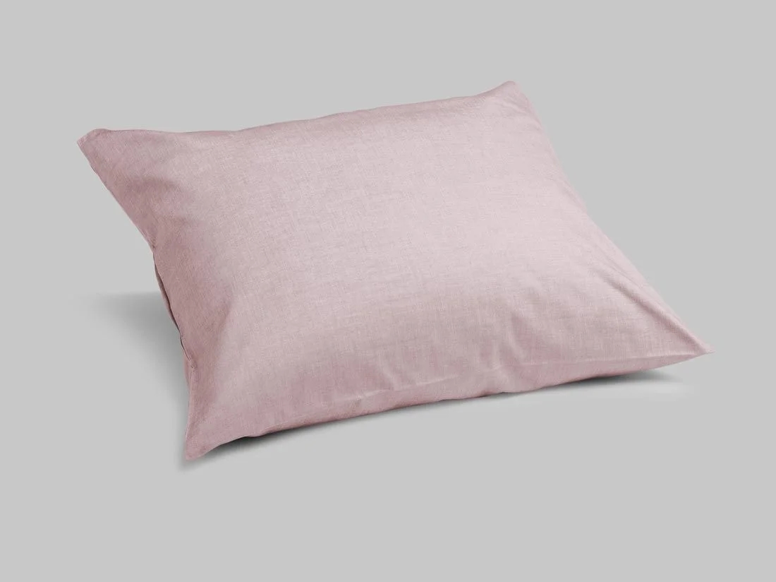 Kussensloop katoen Tencel™ rose chambray 50x60