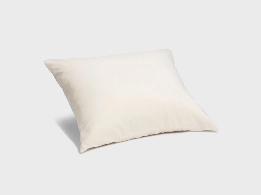 Kussensloop katoen TENCEL™ latte chambray