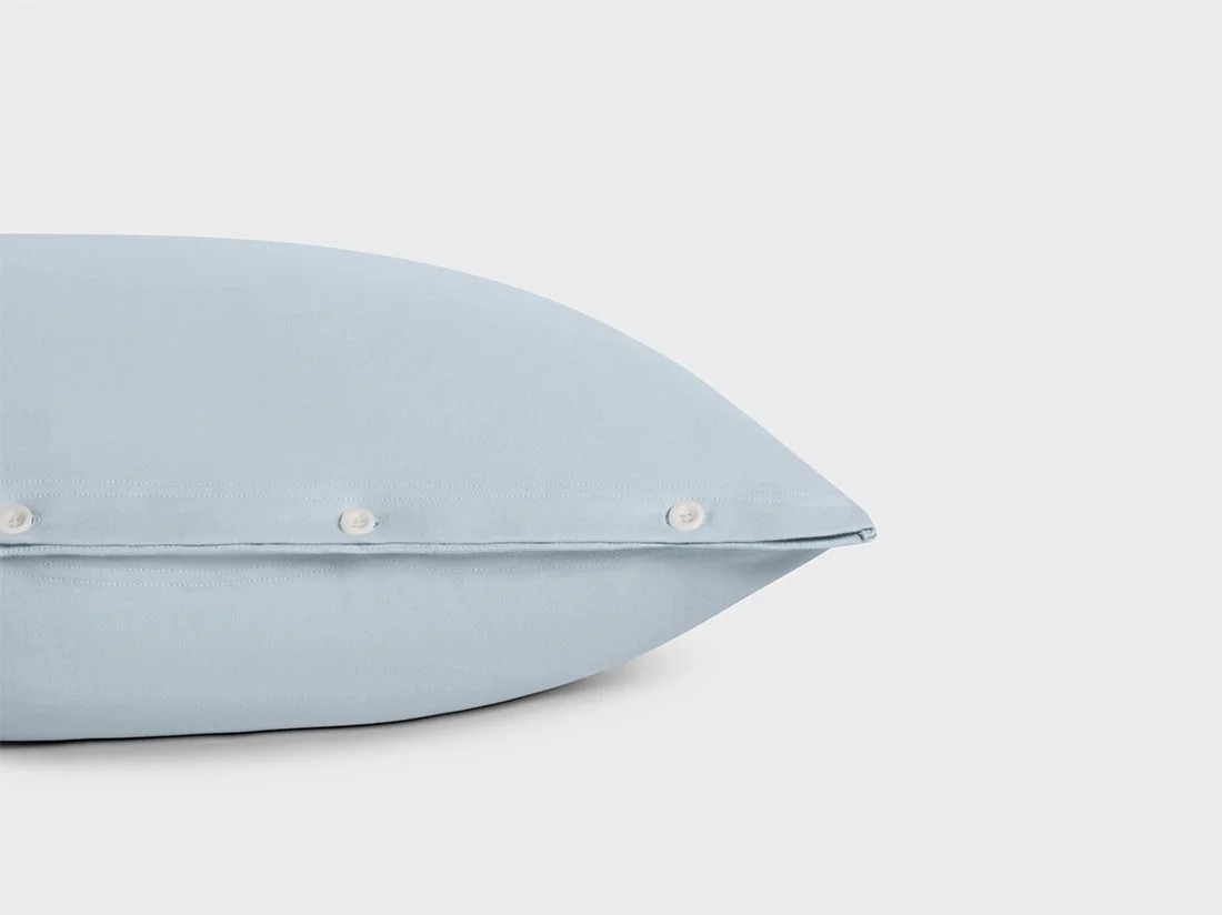 Kussensloop jersey fresh blue