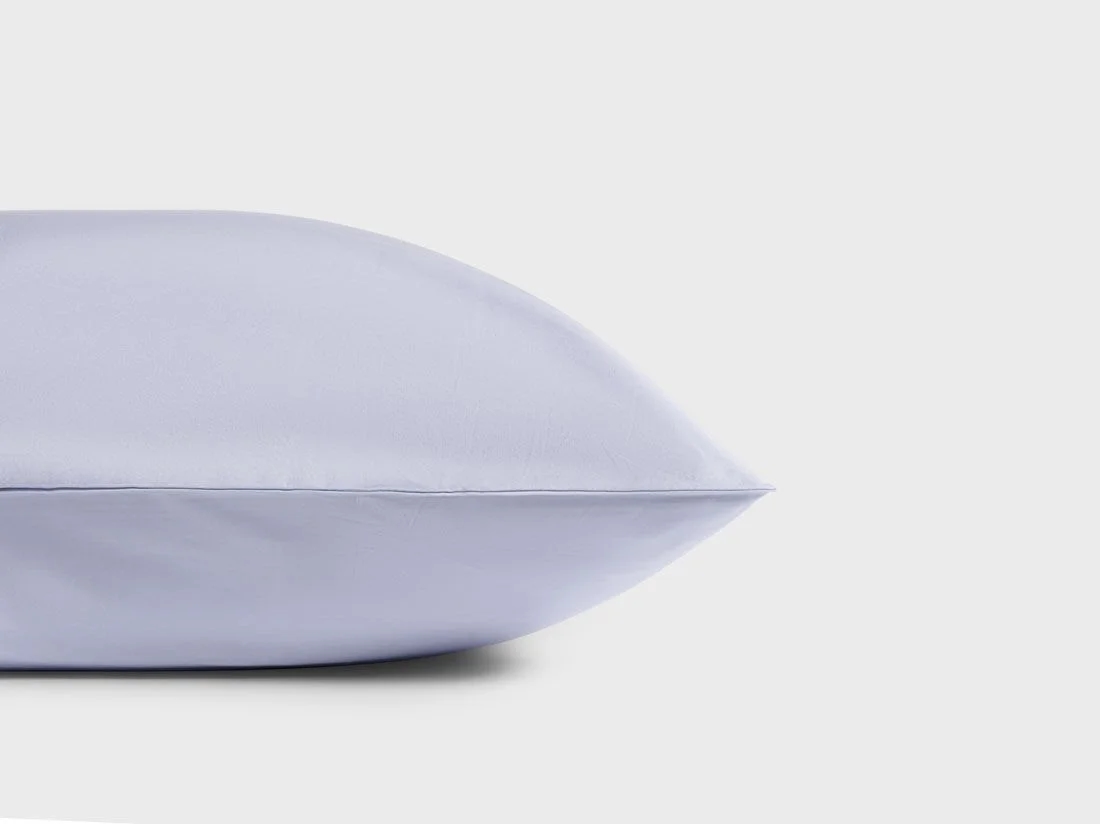 Kussensloop percal katoen lavender blue