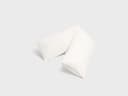 Kussensloop zijslaper percal katoen blissful white 37x160
