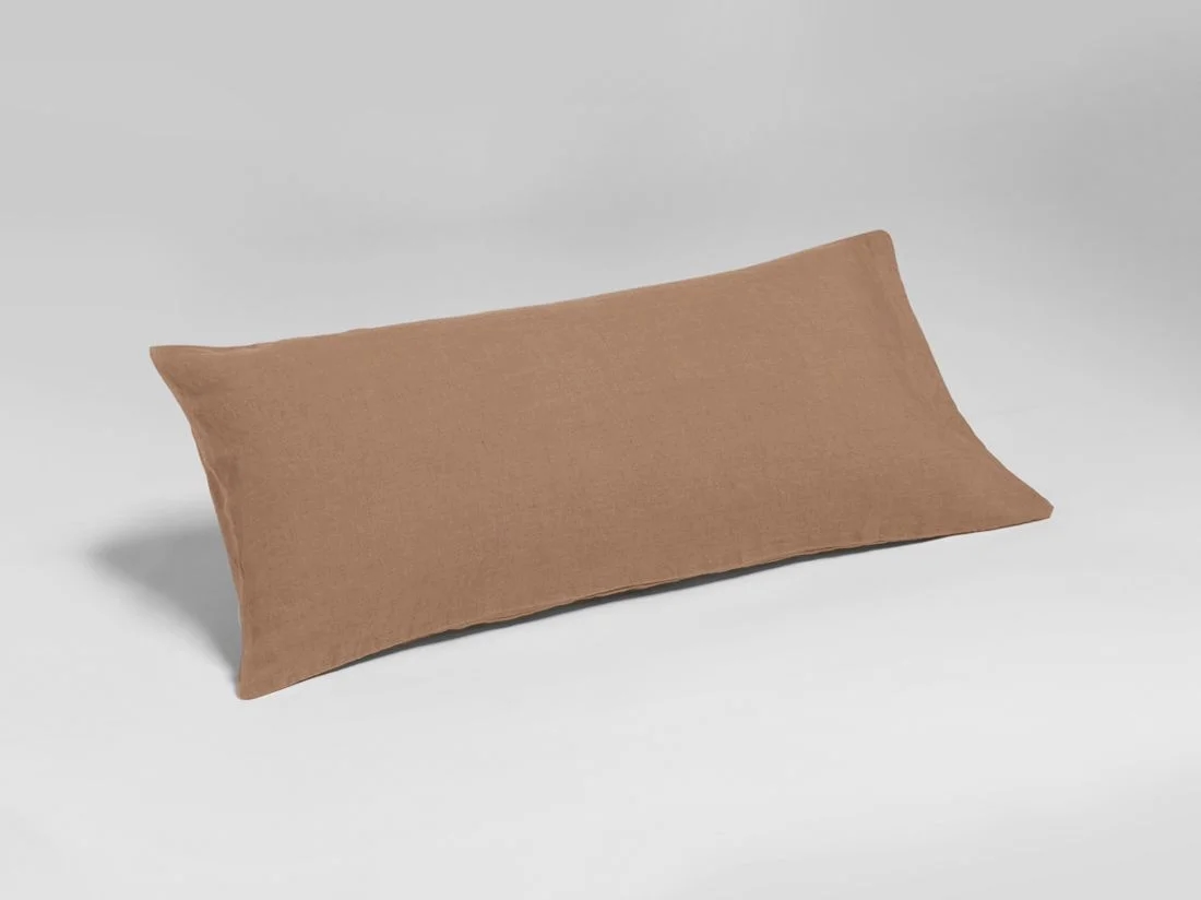 Kussensloop gewassen linnen hazel 40x80