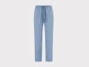 Pyjamabroek dames flanel light blue