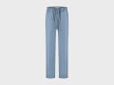 Pyjamabroek unisex katoen TENCEL™ blue/white stripe