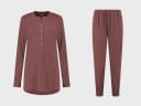 Pyjamaset dames jersey evening rose