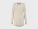 Pyjamashirt dames jersey sunrise white