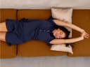 Pyjamaset dames kort jersey midnight blue