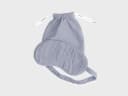 Slaapmasker mousseline katoen arch lavender blue
