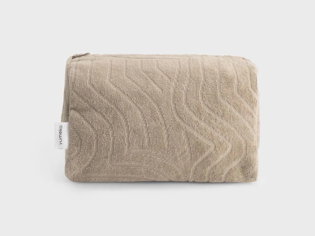 Toilettas velours classic taupe