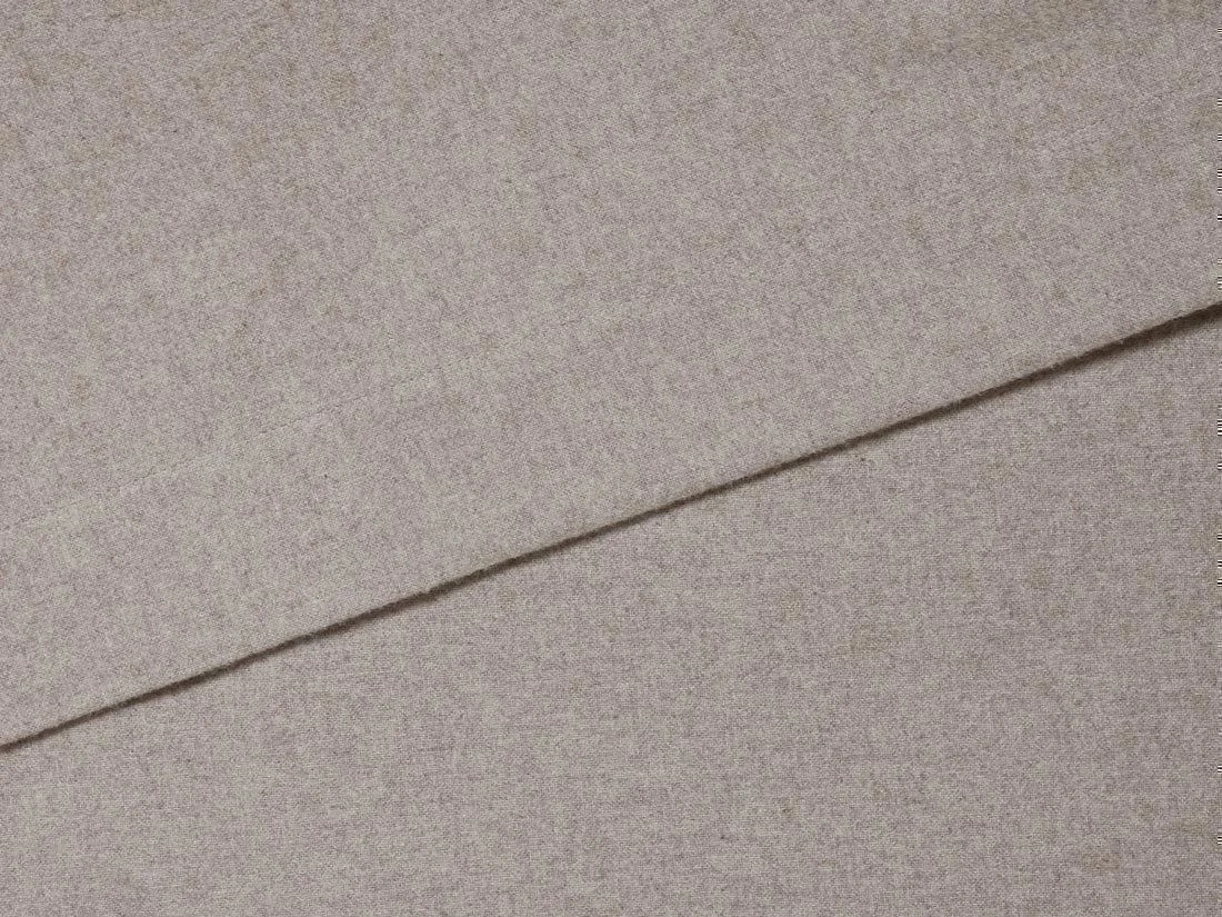 Laken flanel stone brown