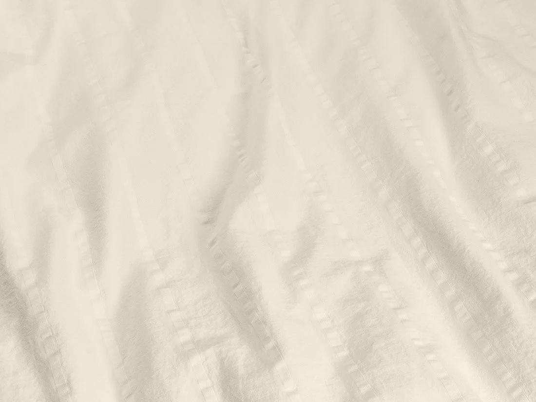 Kussensloop seersucker katoen gentle white