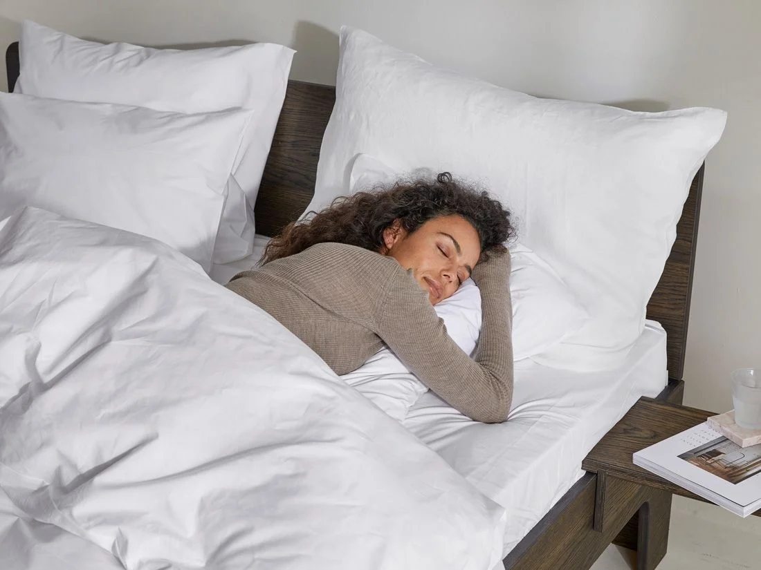 Kussensloop percal katoen pure white