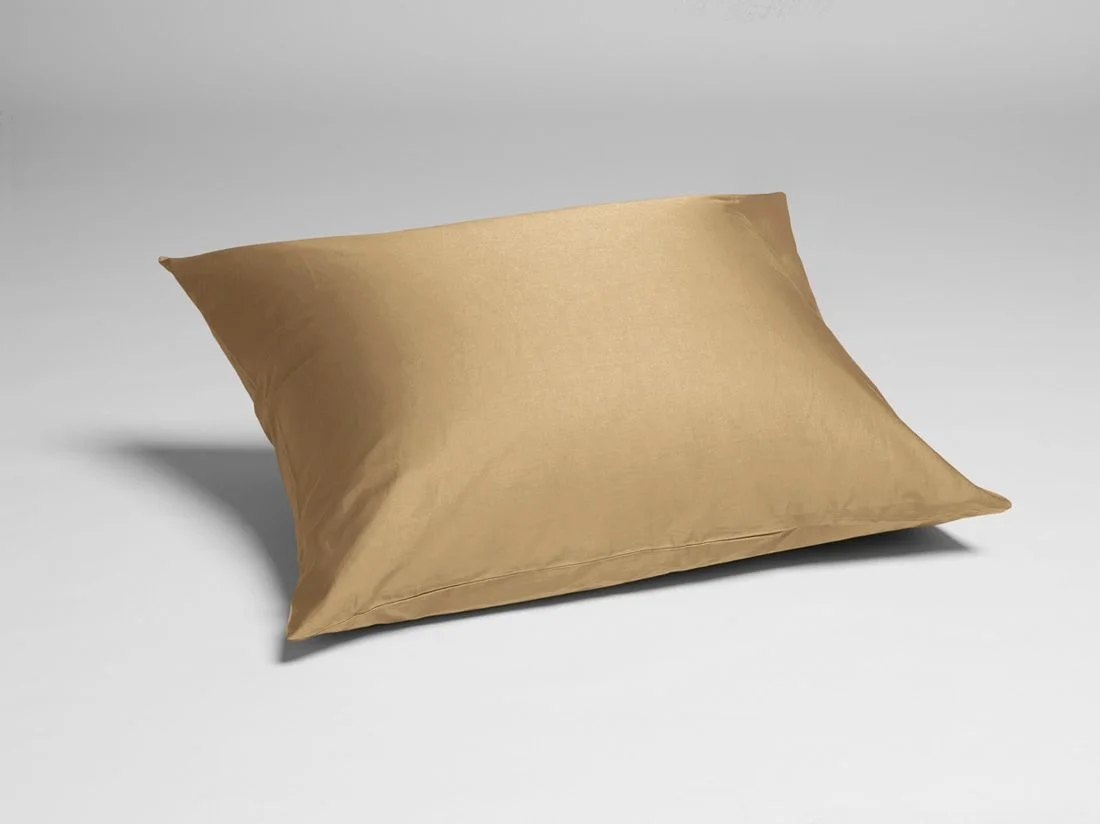 Kussensloop katoen satijn honey