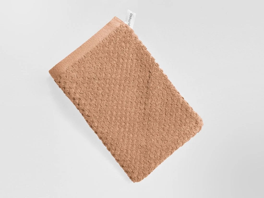 Washandjes dots honey 15x22 - 4 st