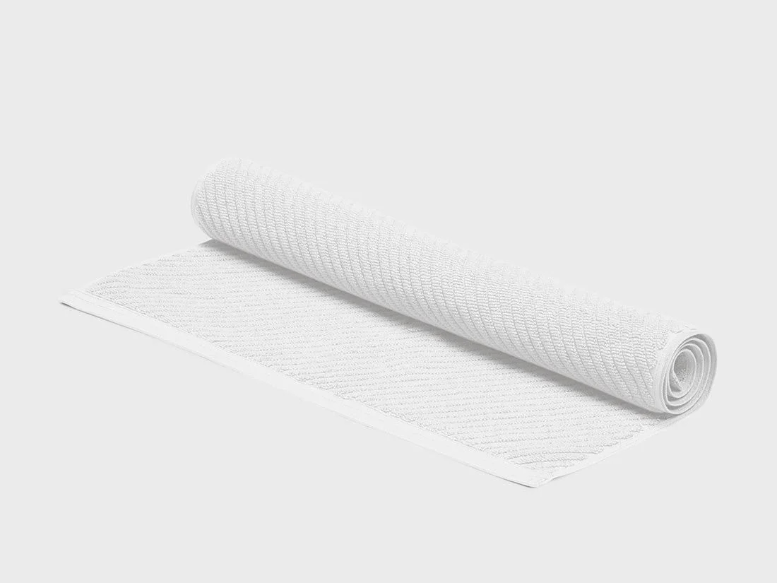 Badmat pure white 52x81